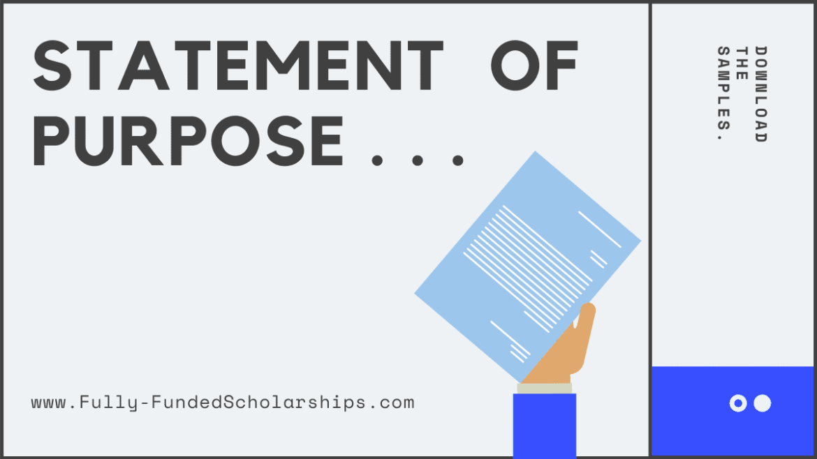 Statements of Purpose (SOP)